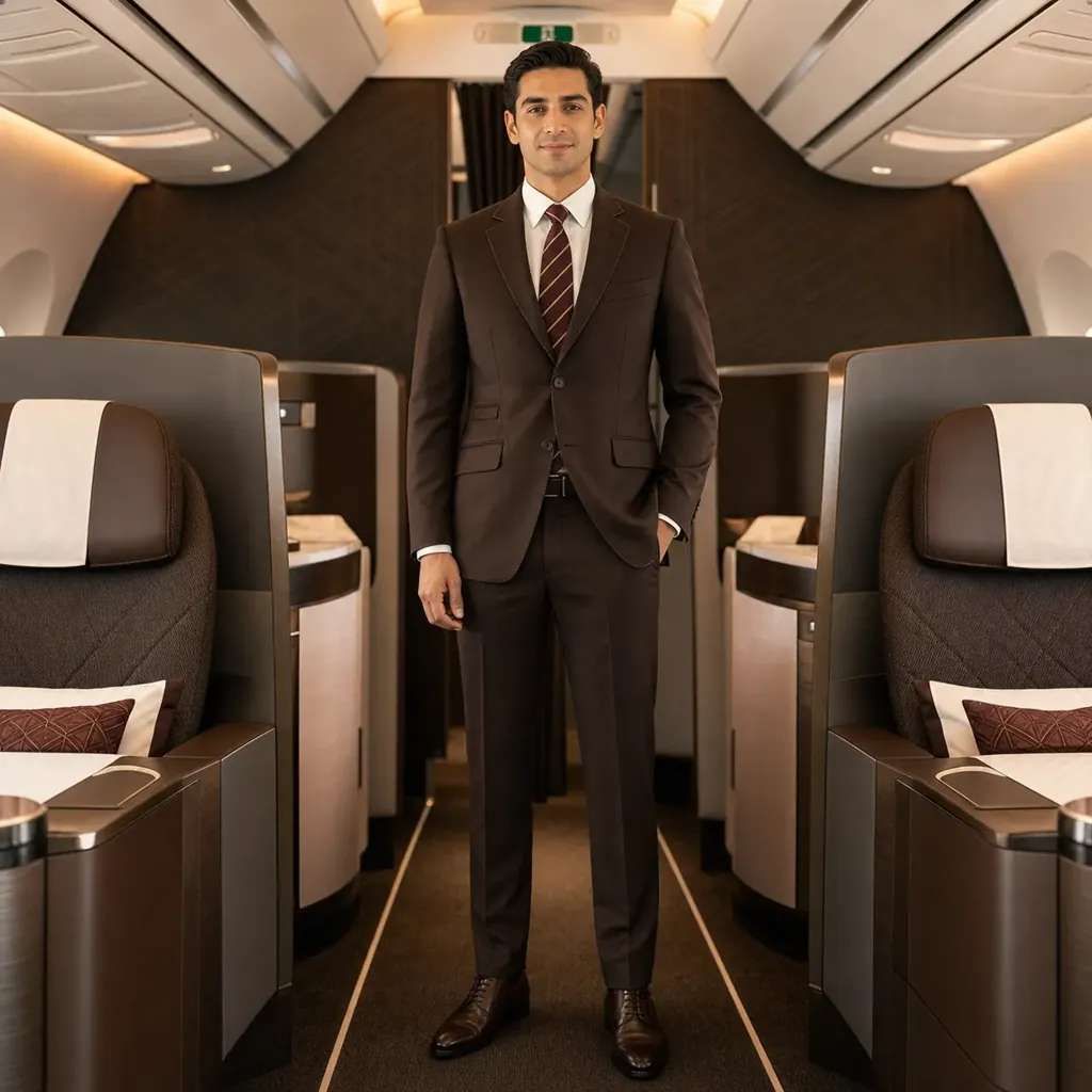AV002 RAYAN Flight Attendant Suit