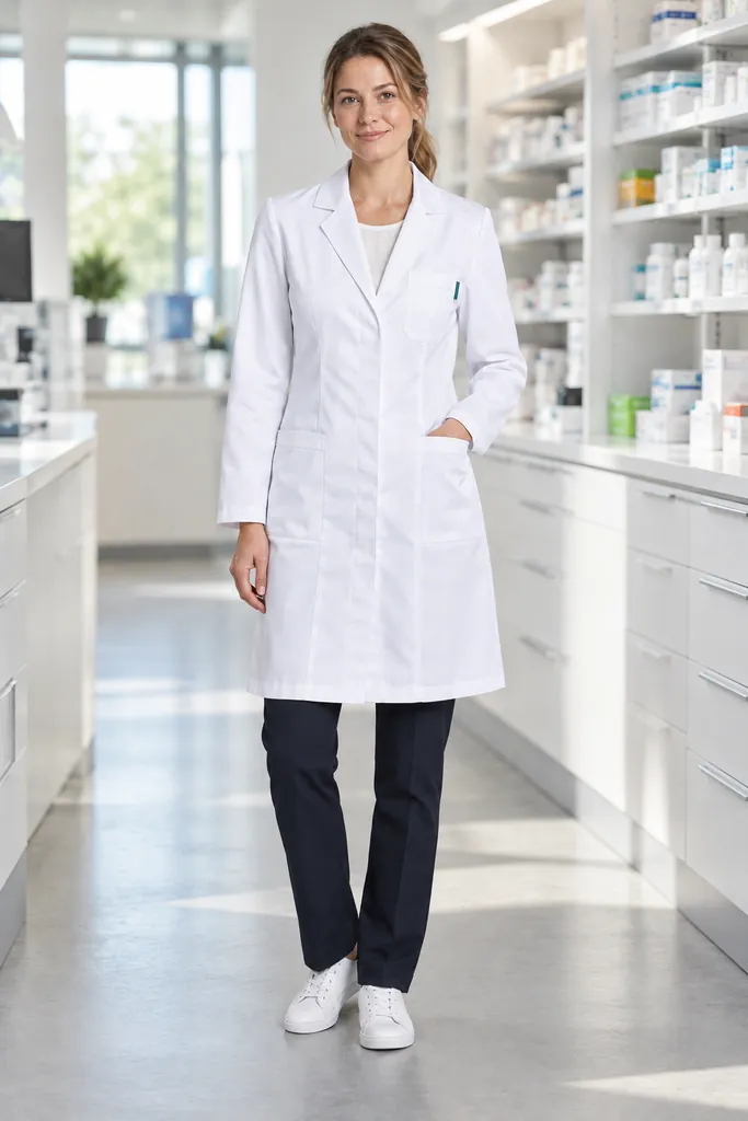 HM020 SIRA Women's Tailored Lab Coat