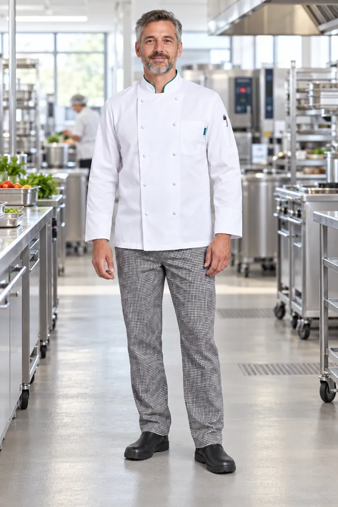 HM029 CIBUS Hospital Kitchen Chef Jacket